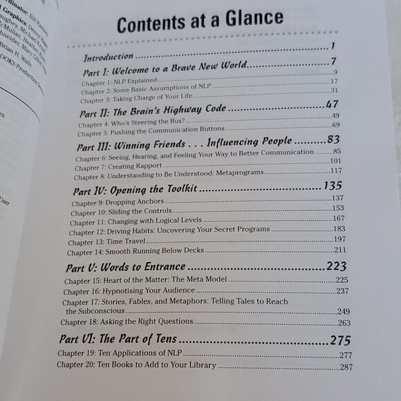 Neuro-linguistic Programming For Dummies Book - Picture 5 of 5